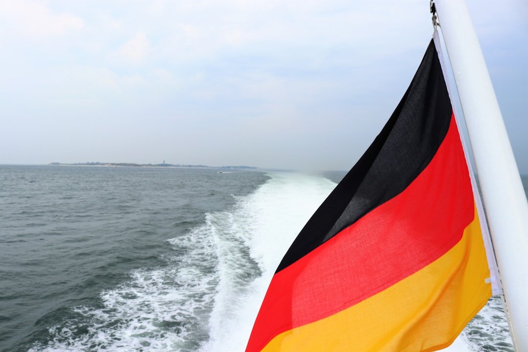 german flag waving